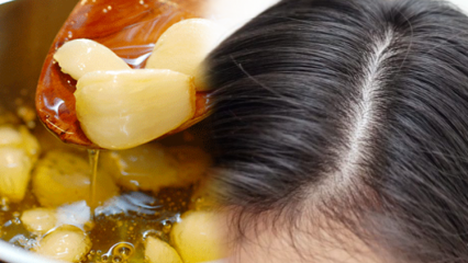 Odpověď na otázku, zda česneku rostou vlasy! Jaké jsou výhody česneku pro vlasy?
