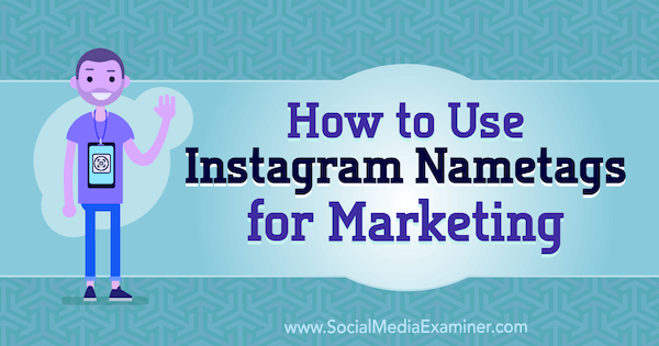 Jak používat jmenovky Instagramu pro marketing Jenn Herman v průzkumu sociálních médií.
