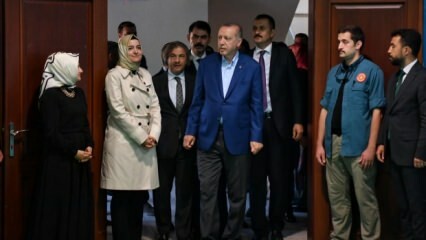 Prezident Erdoğan navštívil Dětský dům Kasımpaşa!