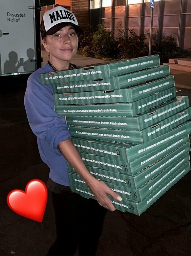 Světoznámá Lady Gaga se stává distributorem pizzy