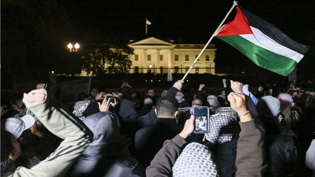  Washington pochod na podporu Palestiny