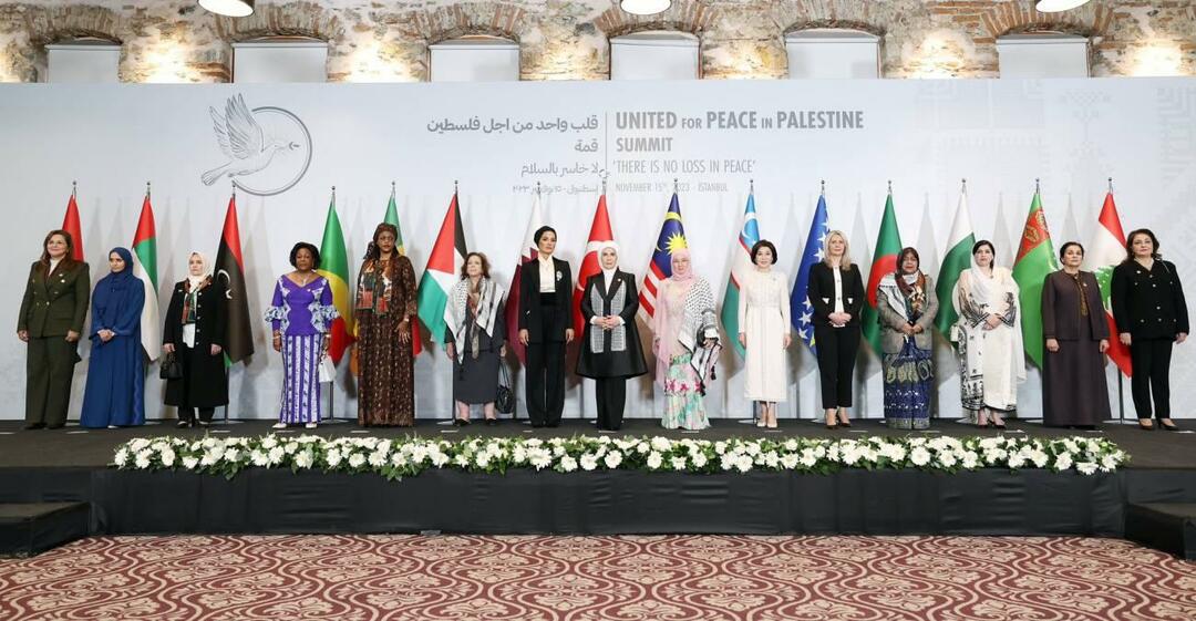 Summit manželek palestinských vůdců Jedno srdce