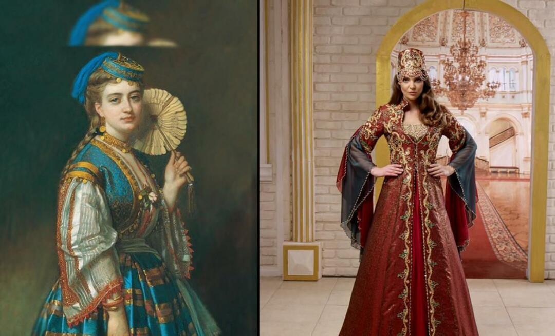 Jaké byly ženské oděvy v Osmanském paláci v 18. a 19. století? 