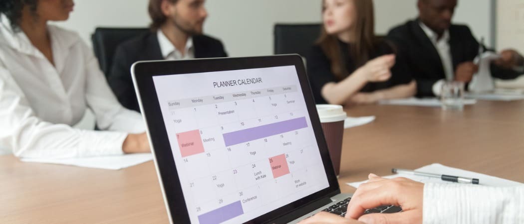 Jak synchronizovat kalendář aplikace Outlook s Kalendářem Google