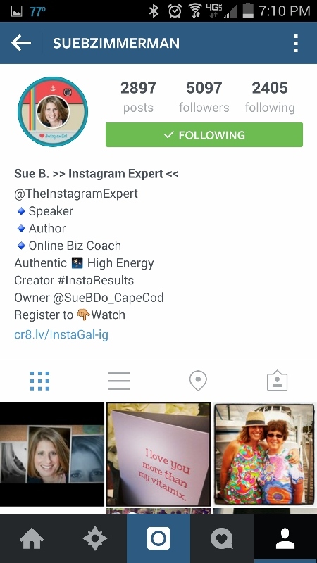 sledovatelná adresa URL v instagramovém bio