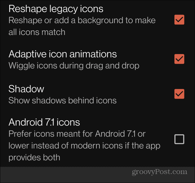 Změňte ikony aplikací na Androidu