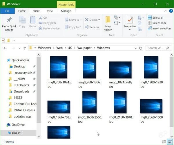 Zde je návod, jak najít tapety Windows 10