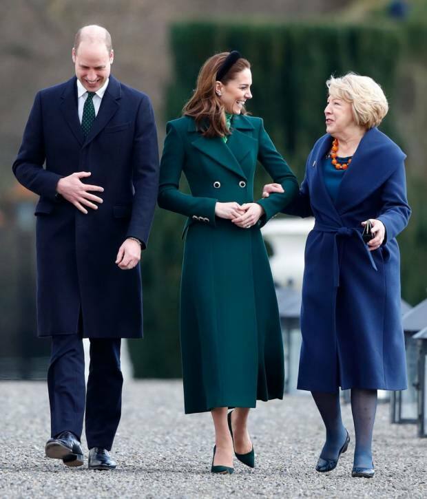 Návštěva Kate Middletonové v Dublinu
