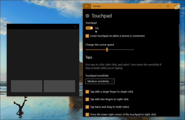 Jak zapnout nový virtuální dotykový panel Windows 10