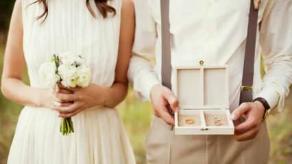 Co by mělo být ve svatební věno? Seznam svatební věno