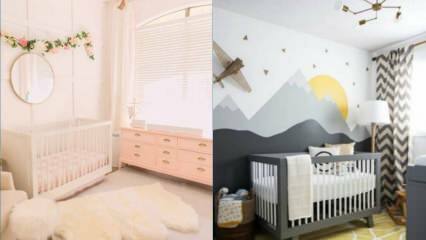 Doporučení dekorace pokojů pro kojence