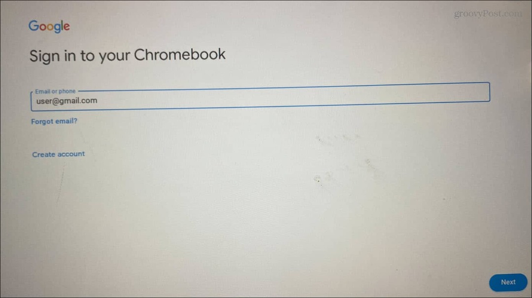 Přidejte uživatele do Chromebooku