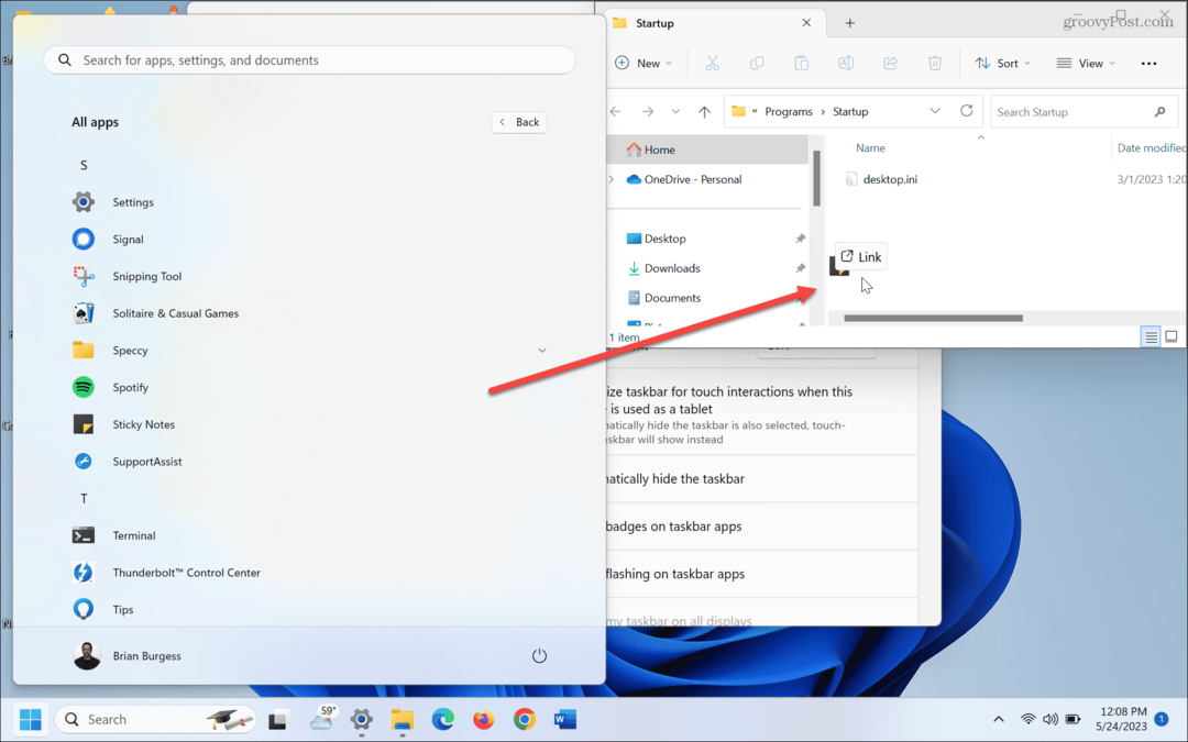 Jak zajistit, aby Windows 11 otevřel Sticky Notes při spuštění