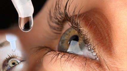 Rozbije se masti a oční kapky rychle? Diyanet vysvětlil: Vypouštění léků do očí ...