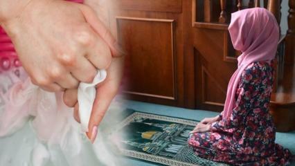 Co je najasat a je dovoleno modlit se najasat? Množství nečistot v prádle, které odkapalo moč