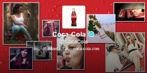 coca cola twitter záhlaví