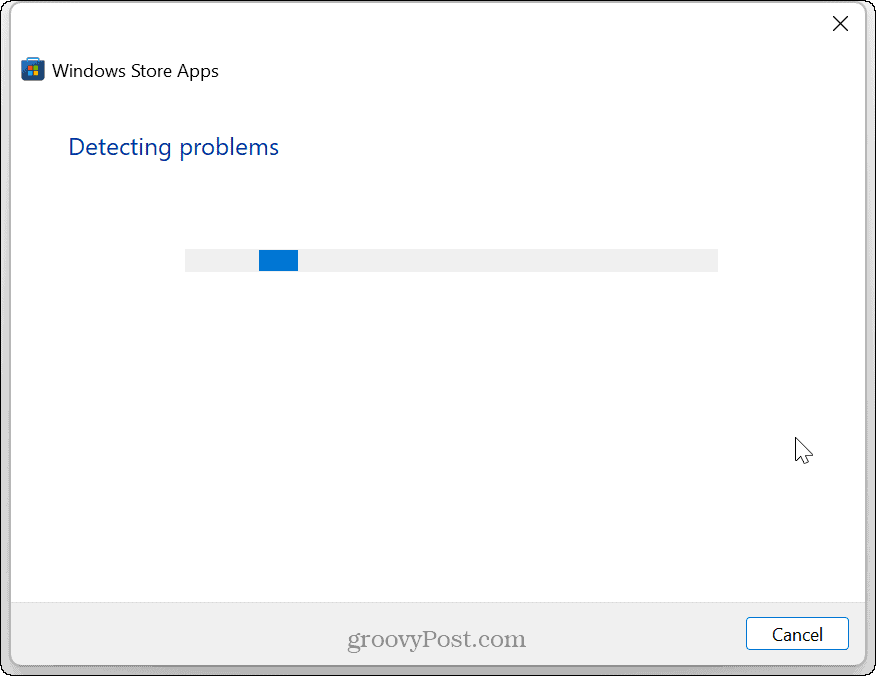 Windows 11 store aplikace - detekce problémů