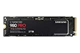 SAMSUNG 980 PRO SSD 2TB PCIe NVMe Gen 4 Gaming M.2 interní paměťová karta SSD, maximální rychlost, tepelná kontrola, MZ-V8P2T0B
