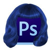 Techniky retušování vlasů Photoshop