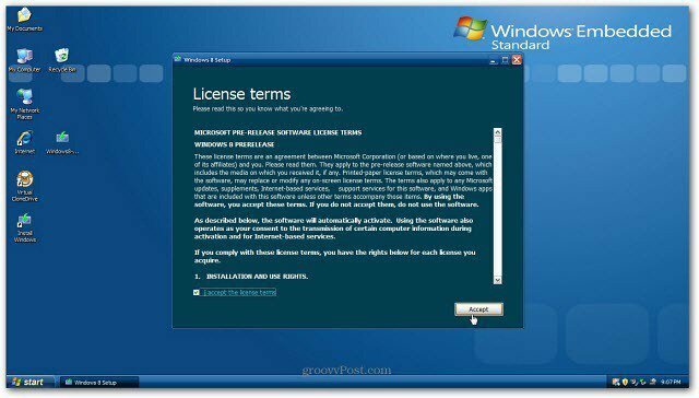 Jak upgradovat instalaci XP na Windows 8