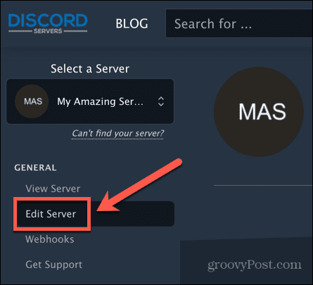 upravit discord server