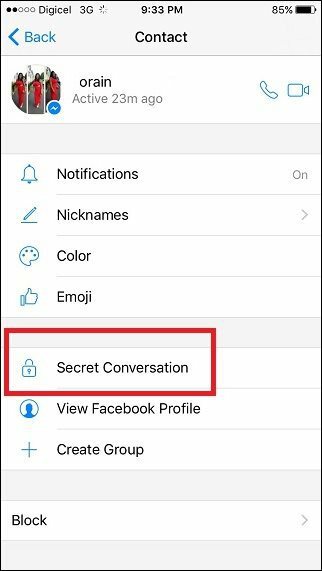 Facebook Messenger Secret Conversations: Jak posílat šifrované zprávy typu end-to-end na iOS, Android a WP
