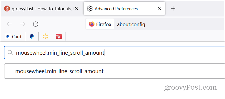 Změňte rychlost posouvání ve Firefoxu