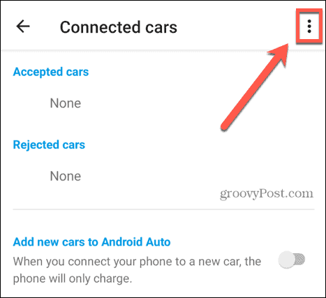 ikona android auto se třemi tečkami