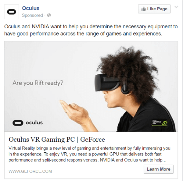 Uvádí se na trh produkt oculus