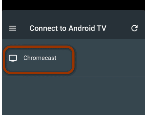 připojit k Chromecastu