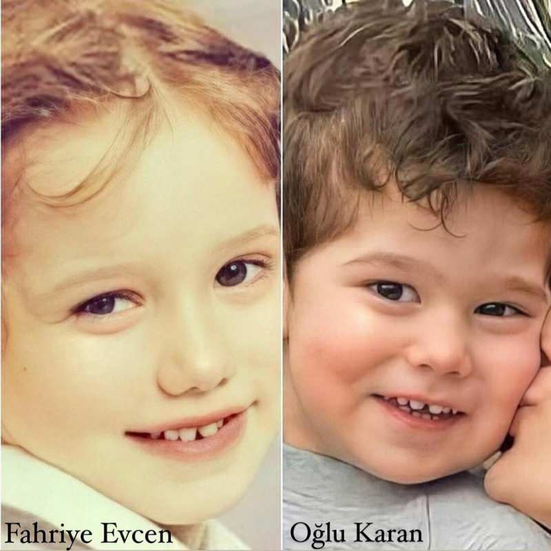 dětství Fahriye Evce a Karan