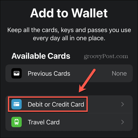 Apple pay debetní nebo kreditní karty
