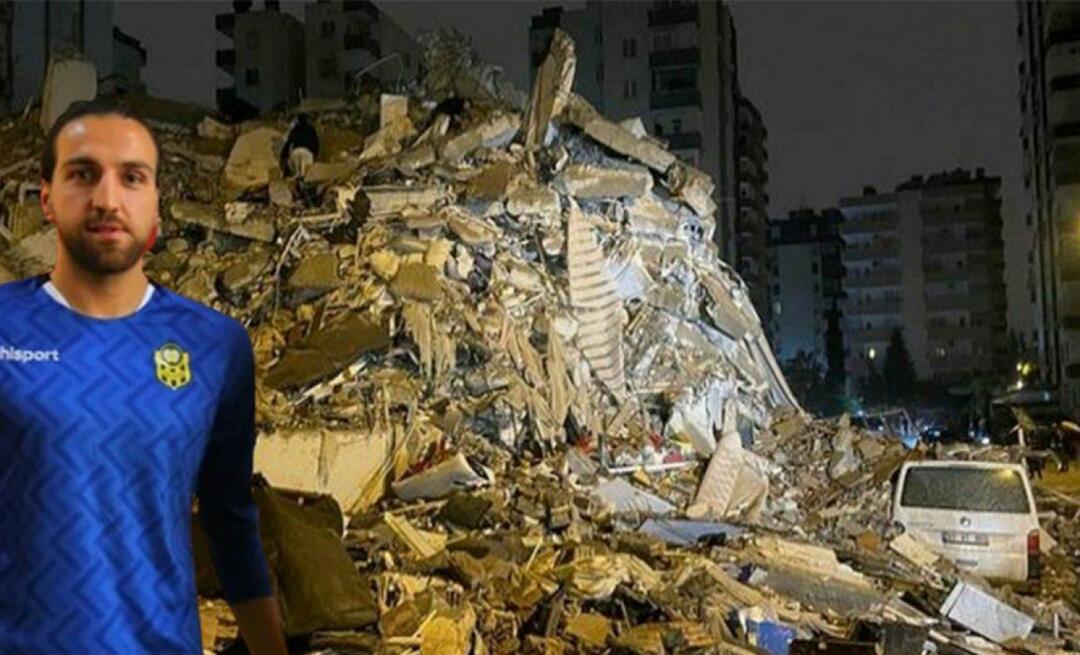 Hořká zpráva z oblasti zemětřesení: O život přišel slavný fotbalista Ahmet Eyüp Türkaslan!