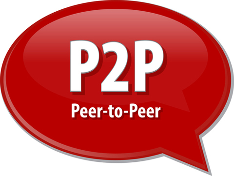 peer to peer obraz závěrky skladem 294849788