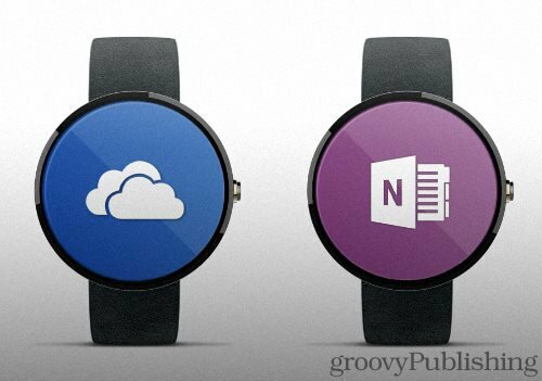 Aplikace Microsoft Productivity Apps pro Apple Watch a Android Wear