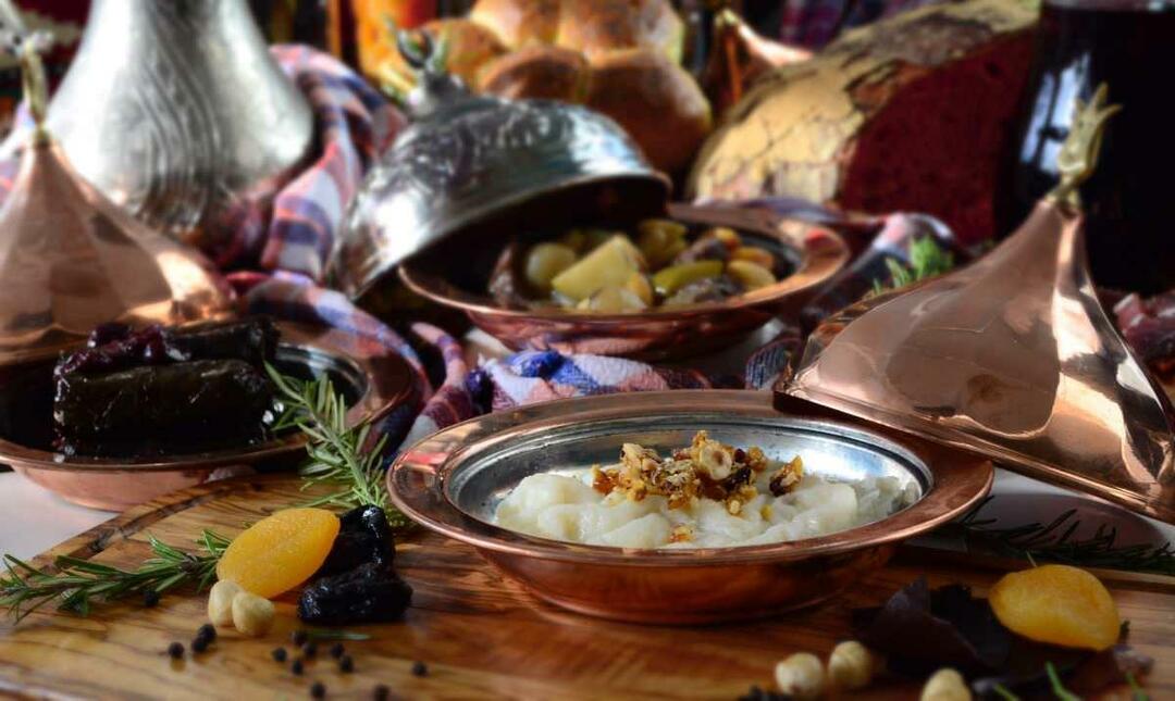 Prezentace osmanské kuchyně Guler