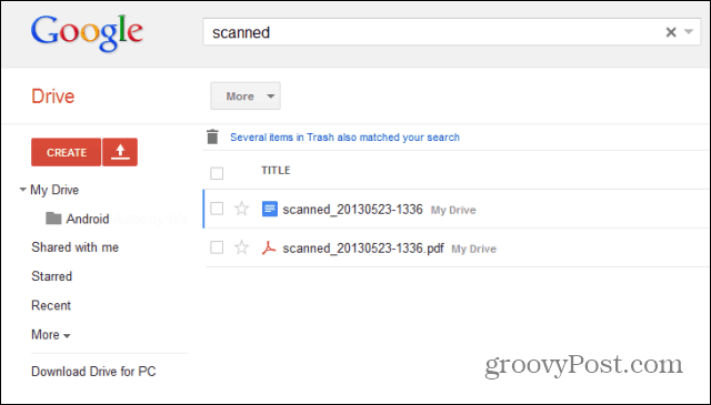 Jak skenovat papírové dokumenty na Disk Google pomocí systému Android