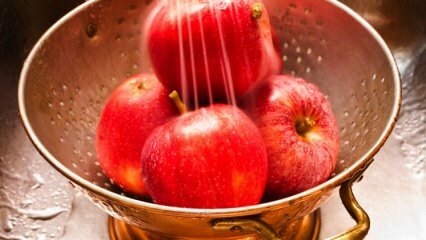 Měla by se jablka umýt a konzumovat?