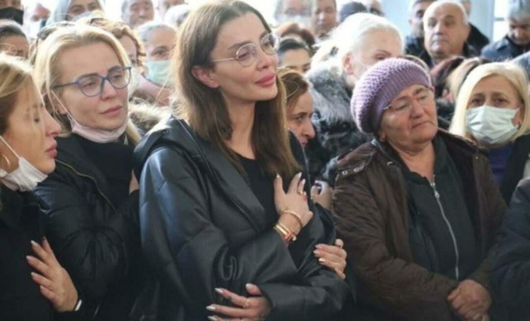 "Bezskrupulózní" reakce od Özge Ulusoye! O jeho vystoupení na pohřbu jeho otce...