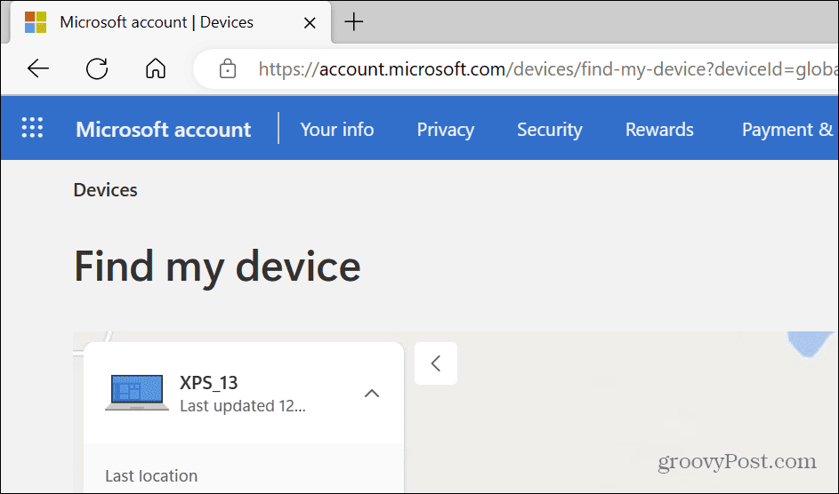 Najít moje zařízení ve Windows 11