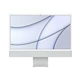 2021 Apple iMac (24palcový čip Apple M1 s 8jádrovým CPU a 7jádrovým GPU, 8 GB RAM, 256 GB) - stříbrný