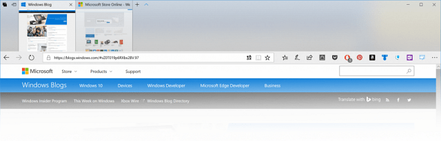 Vylepšení Microsoft Edge