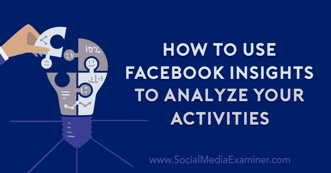 Jak používat Facebook Insights k analýze vašich aktivit od Anna Sonnenberg