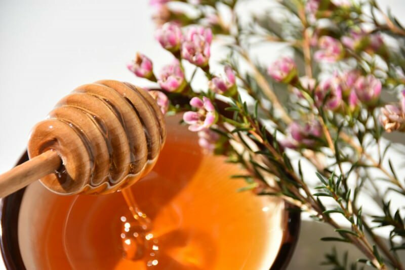 manuka med vyrobený z manuka květiny