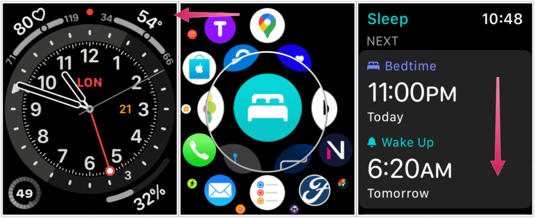 Aplikace Apple Watch pro spánek