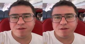 Těžké chvíle Ibrahima Büyükaka v letadle! Překvapený tím, co se stalo