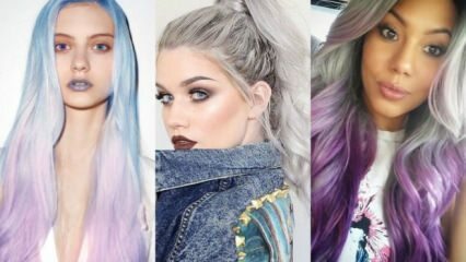 Trendové barvy na vlasy 2018