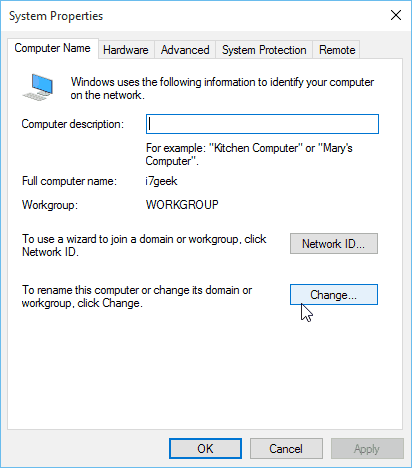 Název systému Windows 10 - vlastnosti počítače