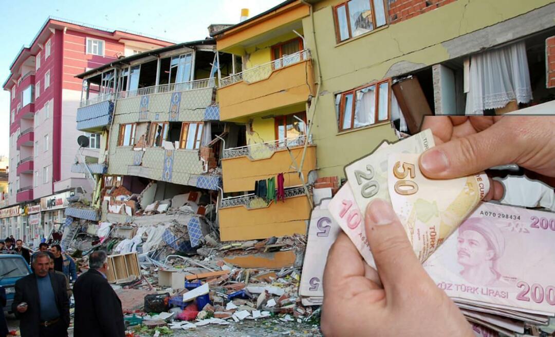 Jak získat pomoc při zemětřesení? Kdo obdrží 10 tisíc TL na pomoc při zemětřesení? Pomoc při zemětřesení 10 tisíc TL