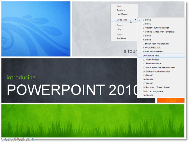 otevřené prezentace powerpoint 2010 bez powerpoint